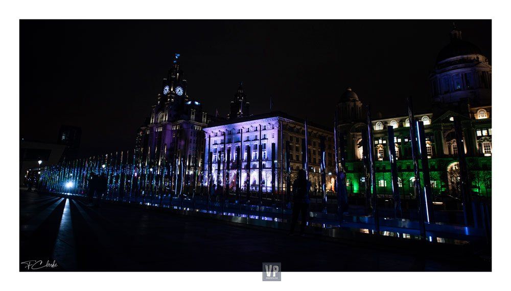 Liverpool Docks Night Photography by Frank Clarke of Chorley, Lancashire