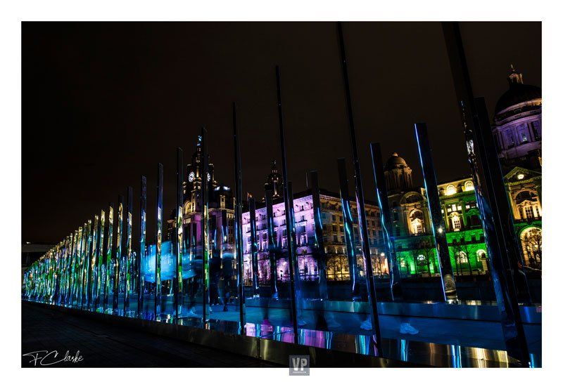 Liverpool Docks Night Photography by Frank Clarke of Chorley, Lancashire
