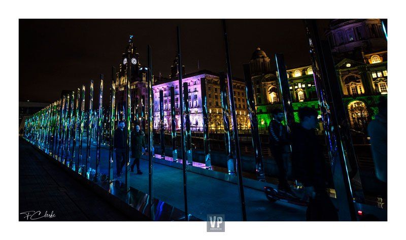 Liverpool Docks Night Photography by Frank Clarke of Chorley, Lancashire