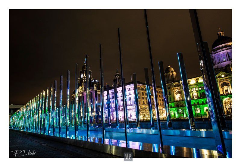 Liverpool Docks Night Photography by Frank Clarke of Chorley, Lancashire