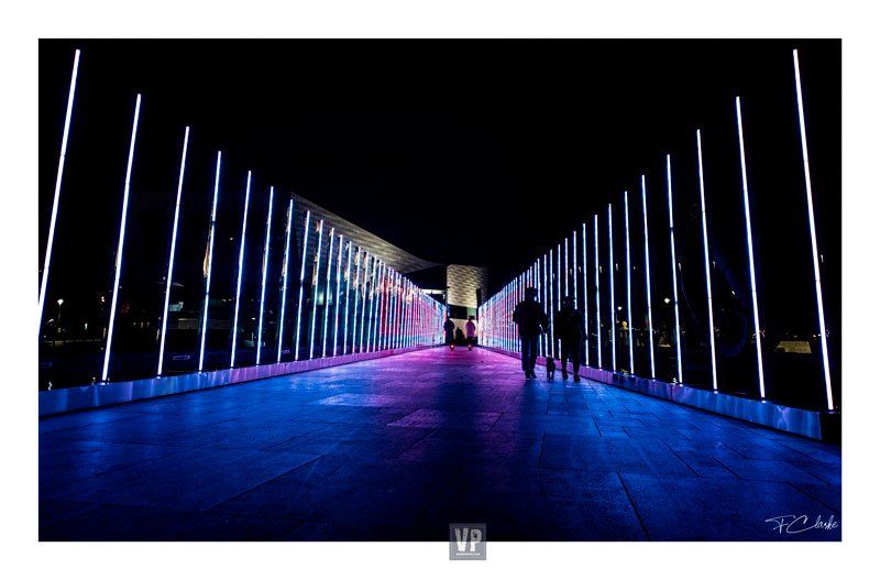 Liverpool Docks Night Photography by Frank Clarke of Chorley, Lancashire