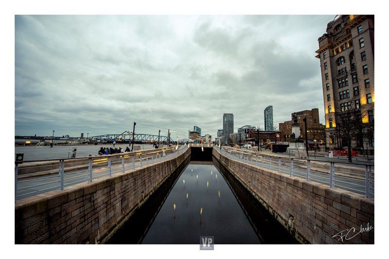 Liverpool Docks Night Photography by Frank Clarke of Chorley, Lancashire