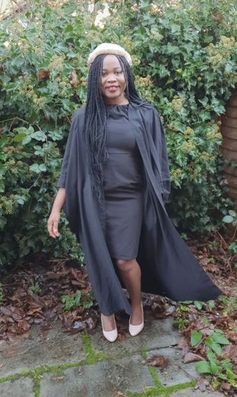 Stephanie Heijdra Barrister in robe and wig