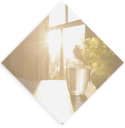 sunlight entering the window