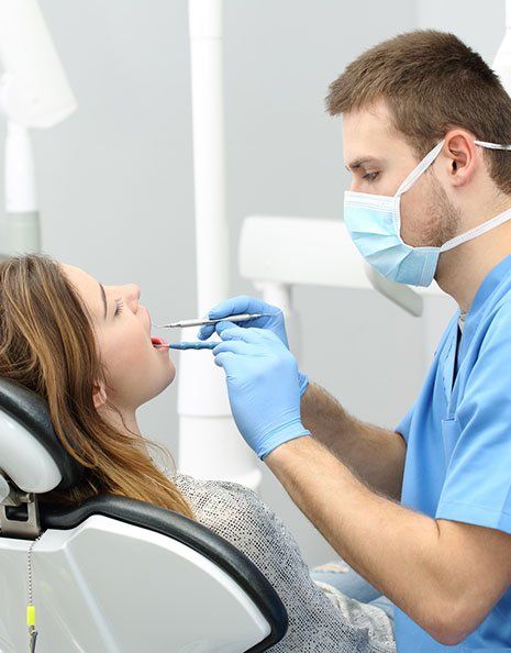 Root Canal — Patient Having Dental Treatment in Brownsburg, IN Root Canal — Patient Having Dental Treatment in Brownsburg, IN