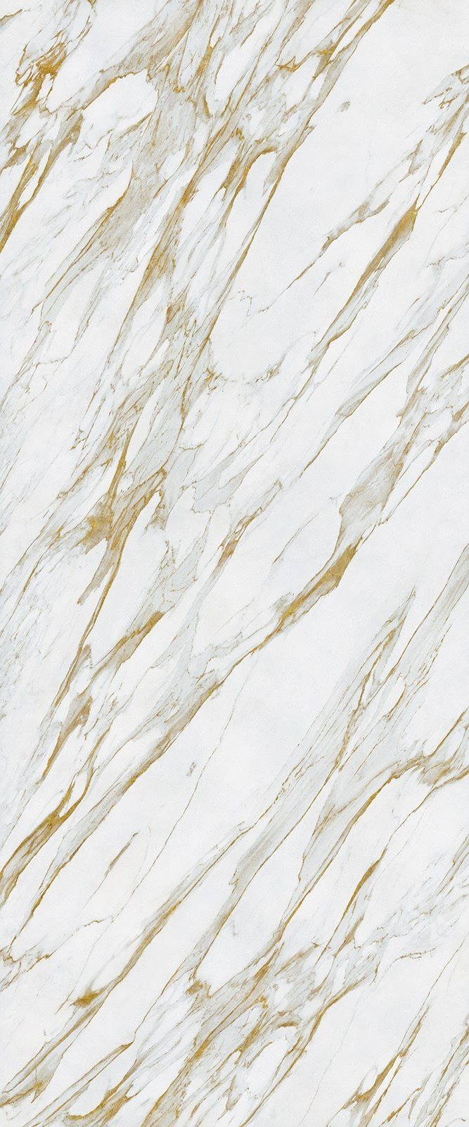White and gold marble-patterned surface.
