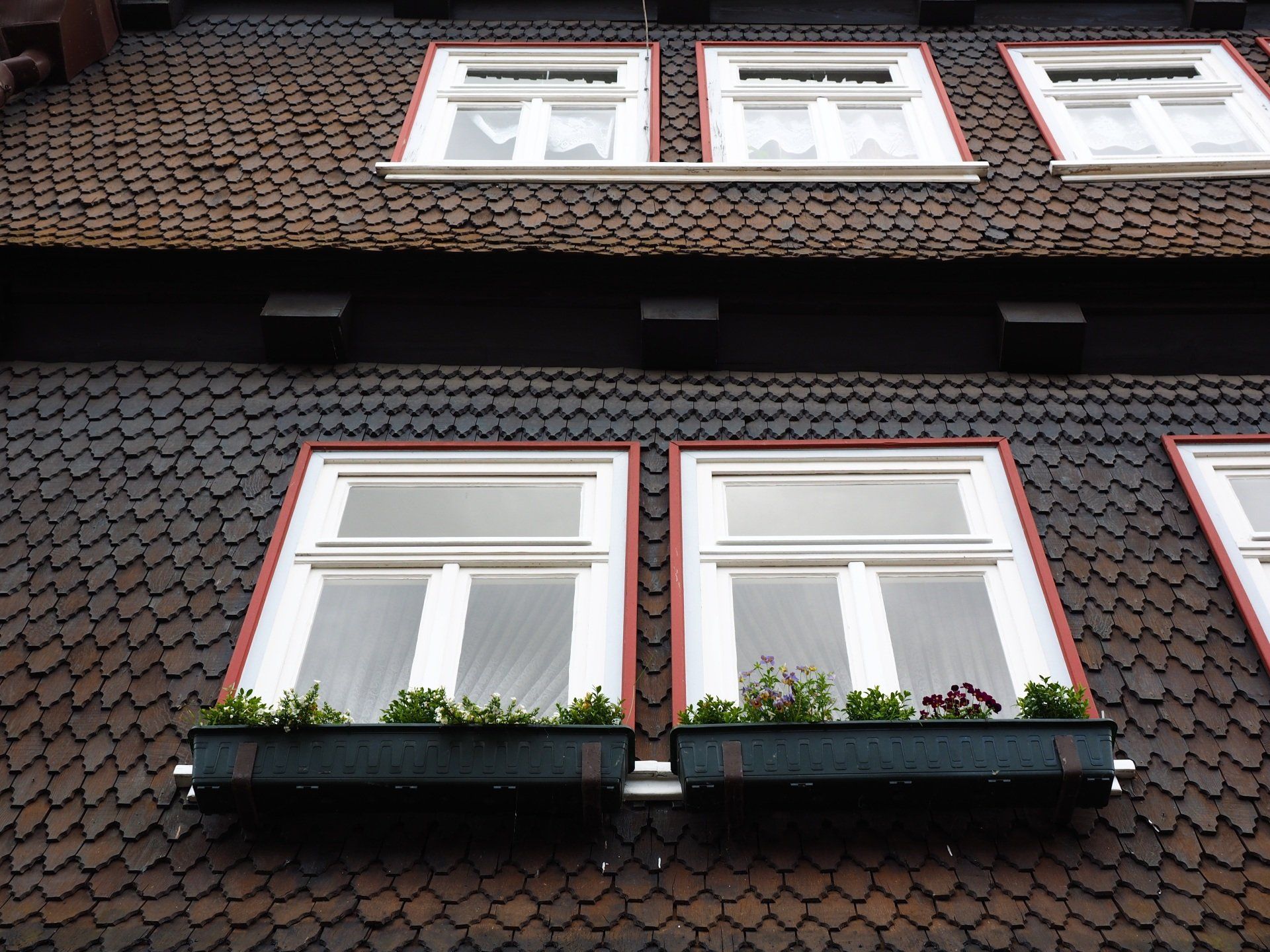 Unique external façade - shingles