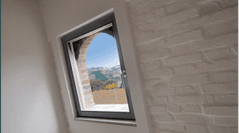 Finestra con serramenti in PVC