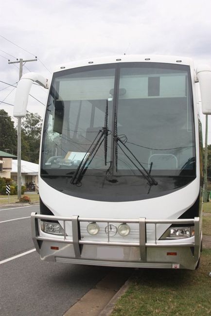 large tour bus