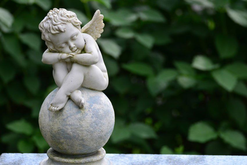 statue of a small kid