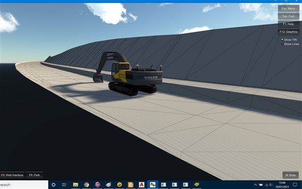 trimble earthworks simulation cooper geomatics