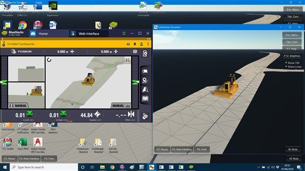 cooper geomatics trimble earthworks simulator