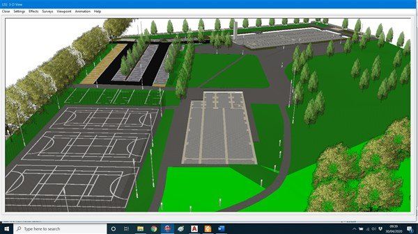 harringtons deer park school botley cooper geomatics lss digital terrain model