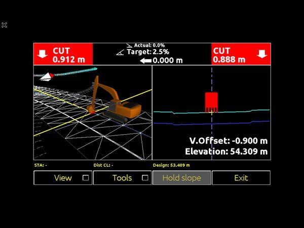 coopergeomatics leica icon 3d road model