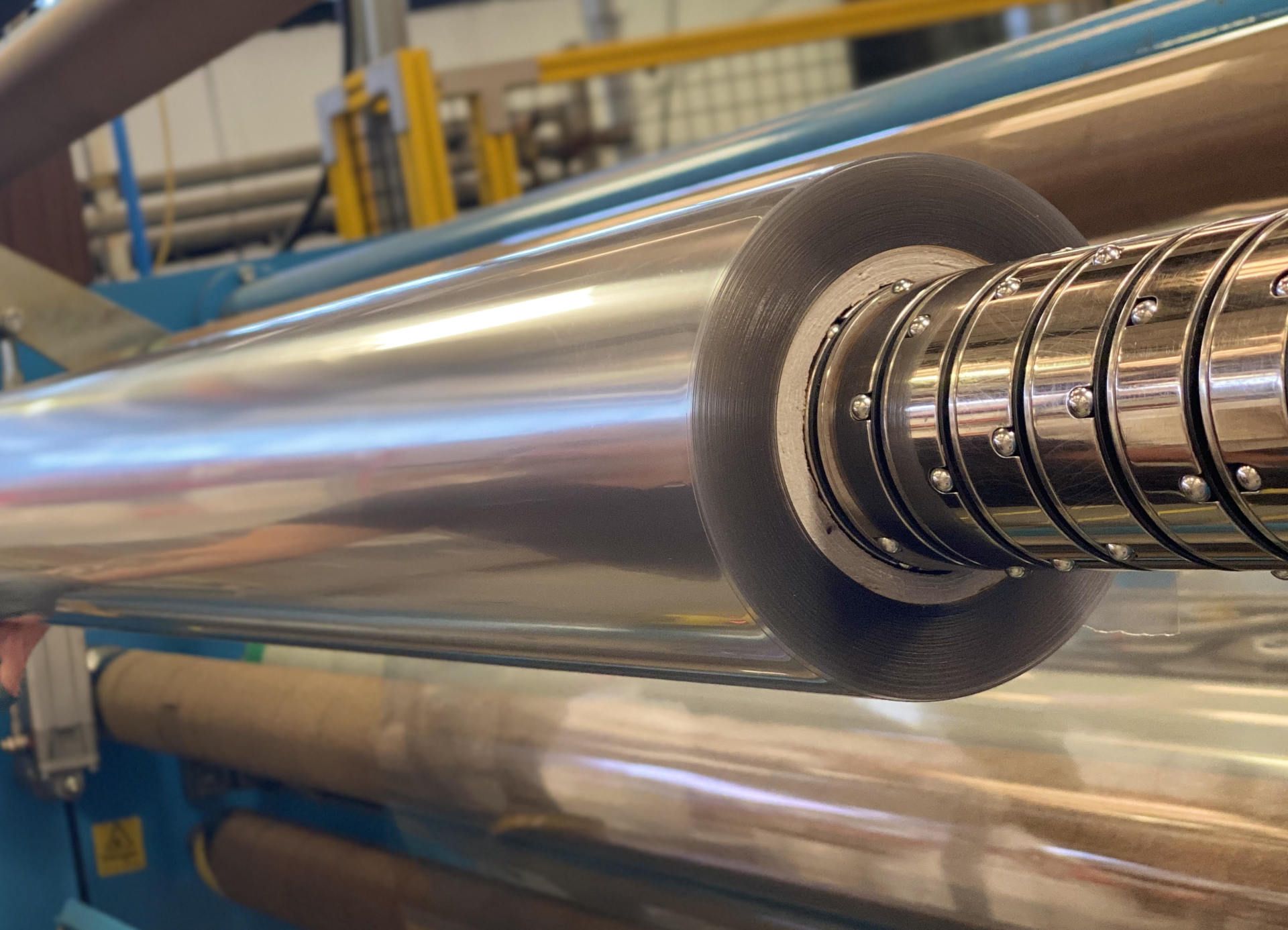 Clear roll media used for production of PPE screens