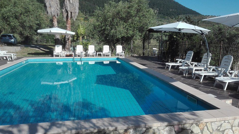 scorcio piscina