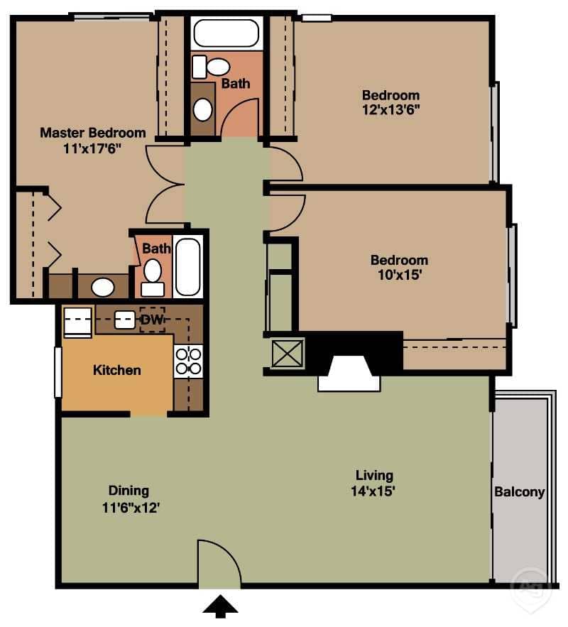Governor's Square Floor Plans