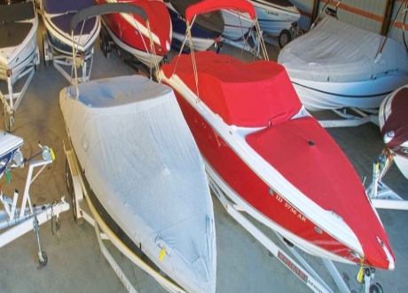 Indoor boat storage