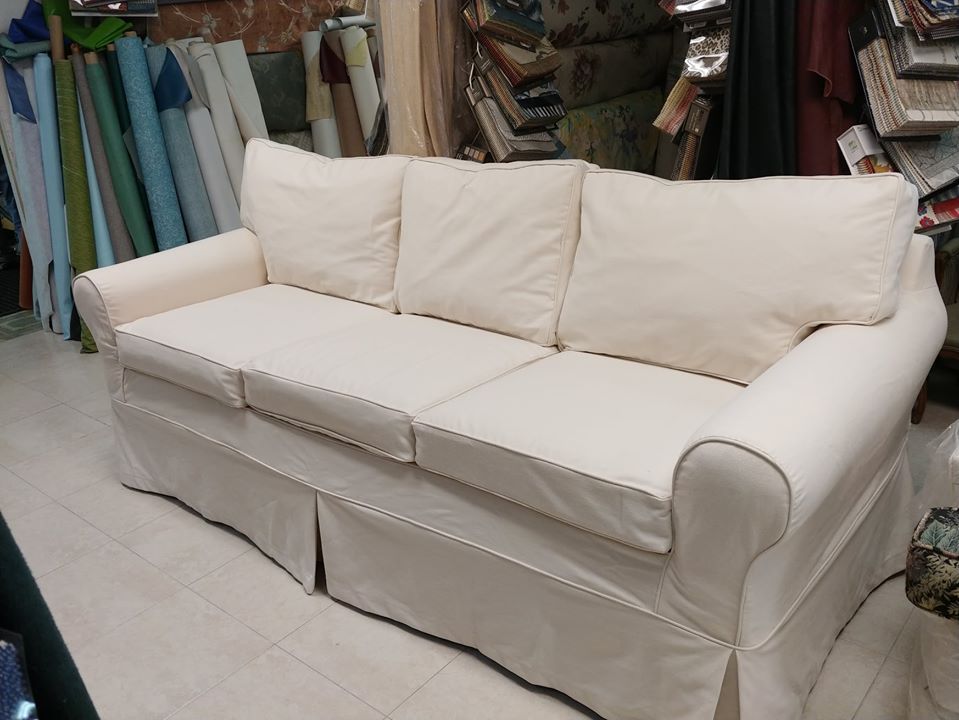 White Sofa — Pompano Beach, FL — Anthony Interiors