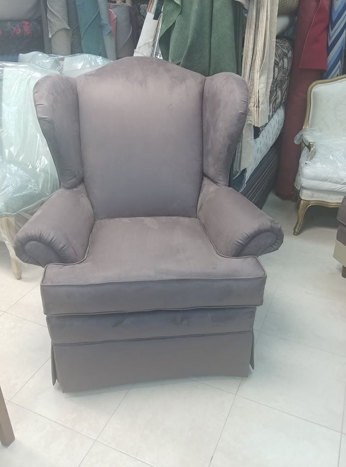 Leather Club Chair — Pompano Beach, FL — Anthony Interiors