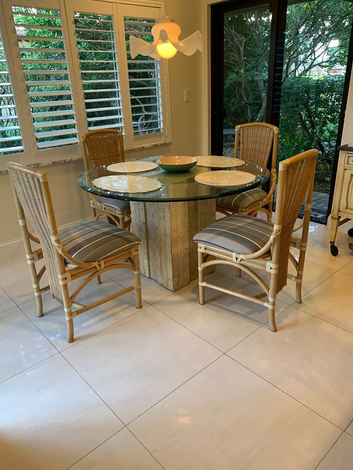 Dinning Table Set — Pompano Beach, FL — Anthony Interiors