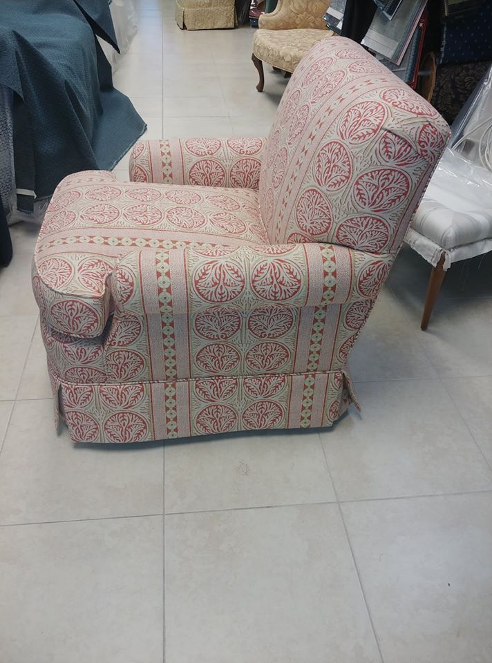 Side View of A Club Chair — Pompano Beach, FL — Anthony Interiors