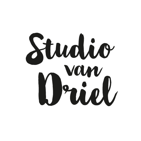Zwart logo met de tekst