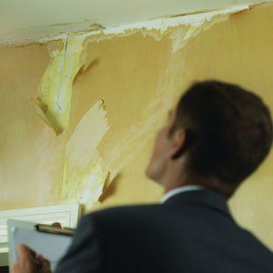 damaged wall