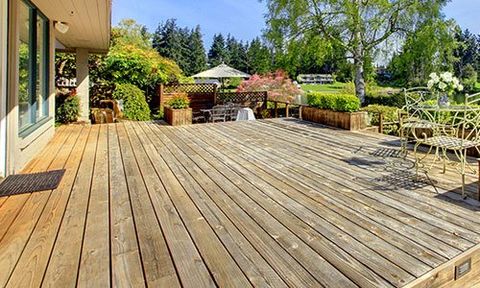 home exterior deck
