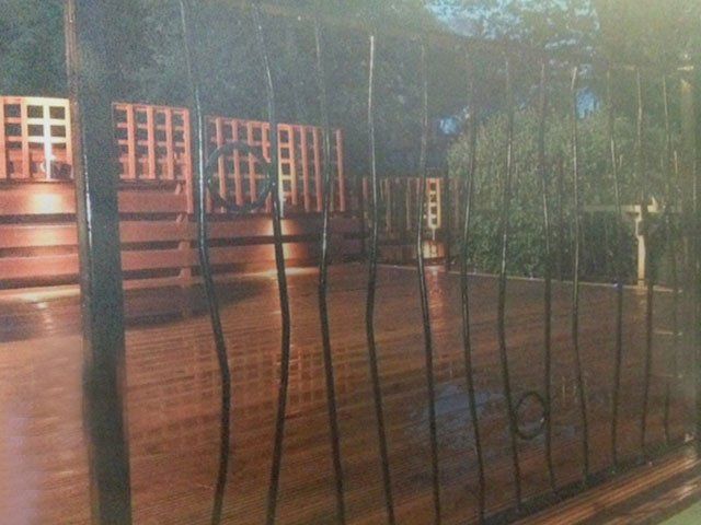 deck fence