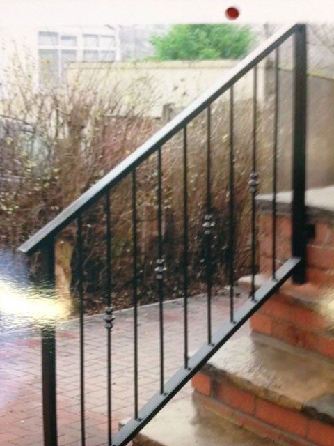 wrought iron railing