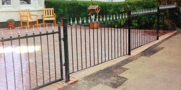 iron fence