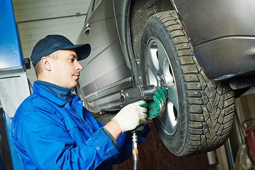 Collision repair work in progress in Erlanger, KY