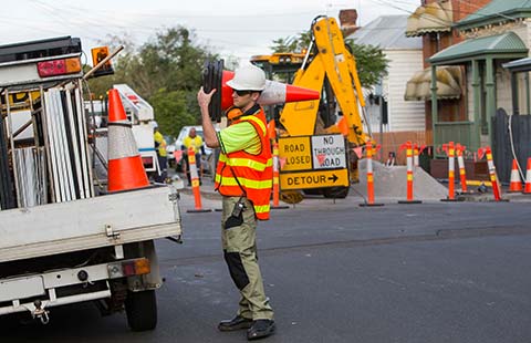Construction Site Traffic Control | Baltimore, MD | Arrington Security Investigations Construction Site Traffic Control | Baltimore, MD | Arrington Security Investigations