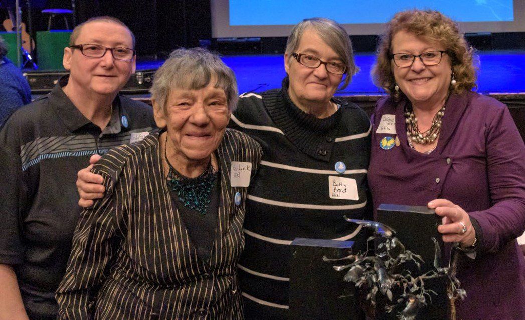 From left to right Cindy Scott, Bev Link, Betty Ann Bond and Debbie Vernon From left to right Cindy Scott, Bev Link, Betty Ann Bond and Debbie Vernon