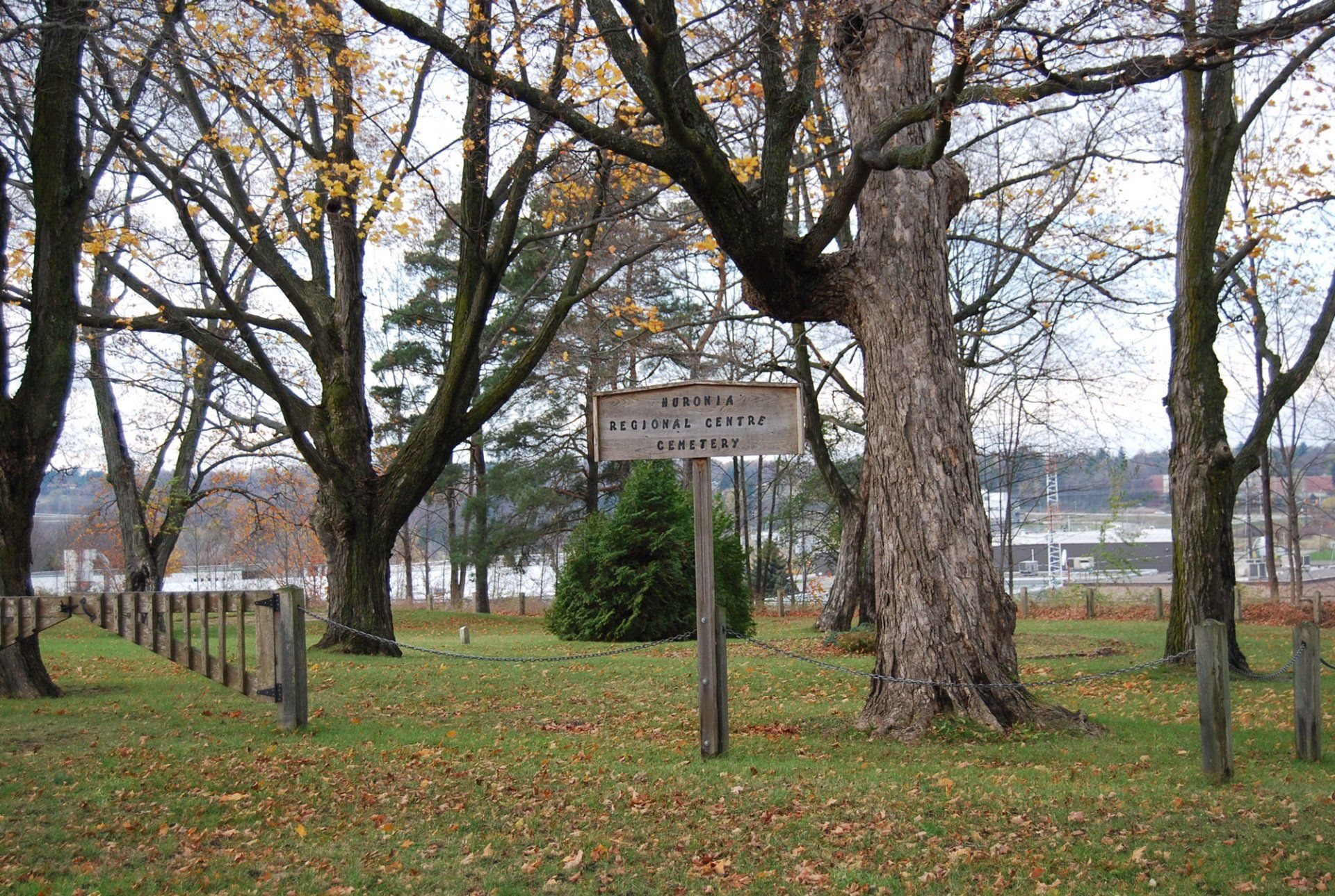 HRC Cemetery Sign