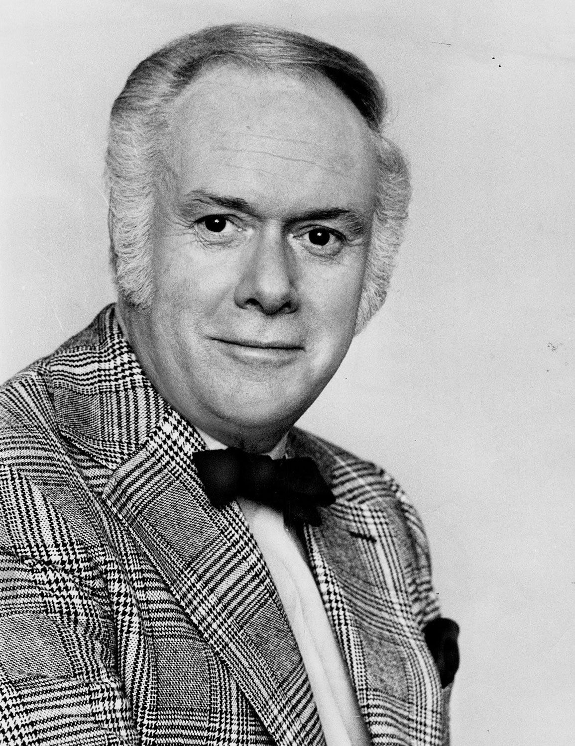 Canadian historian and journalist Pierre Berton. On New Years Eve, 1959, Berton toured the Huronia Regional Centre and penned an exposé describing the atrocious living conditions he found at the institution. Berton is an older white man with a receding hairline. He is wearing a plaid blazer and a black bowtie. Image from the Toronto Star Archives. Canadian historian and journalist Pierre Berton. On New Years Eve, 1959, Berton toured the Huronia Regional Centre and penned an exposé describing the atrocious living conditions he found at the institution. Berton is an older white man with a receding hairline. He is wearing a plaid blazer and a black bowtie. Image from the Toronto Star Archives.