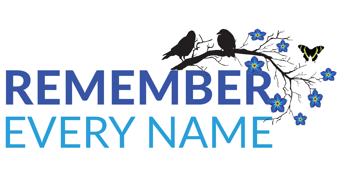 Remember Every Name Logo Remember Every Name Logo