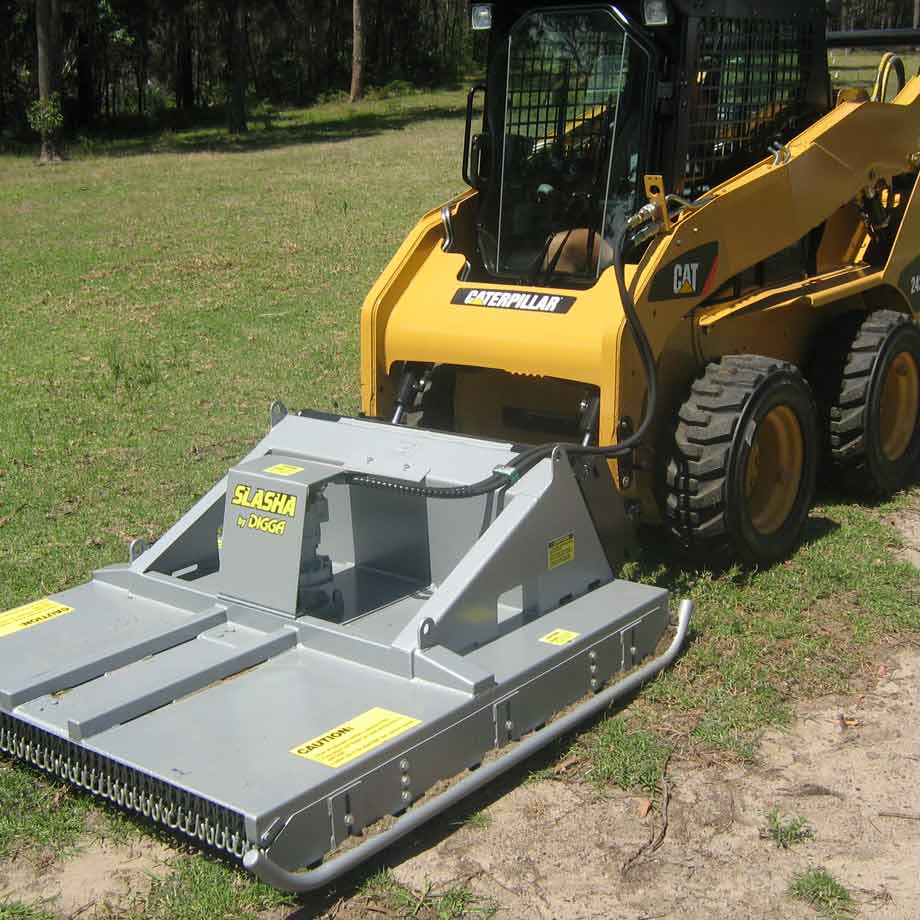 Select the right service yellow bobcat in trees