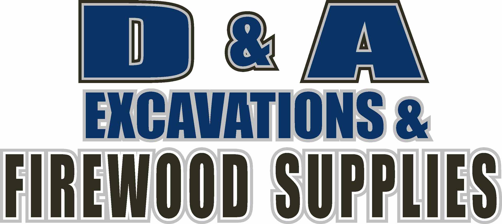 D and A Excavations and Firewood Supplies d and a excavations and firewood supplies logo