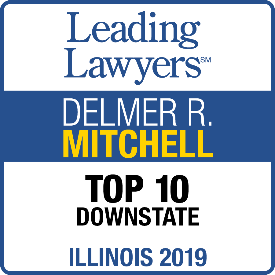 Leading lawyers delmer r. mitchell top 10 downstate illinois 2019