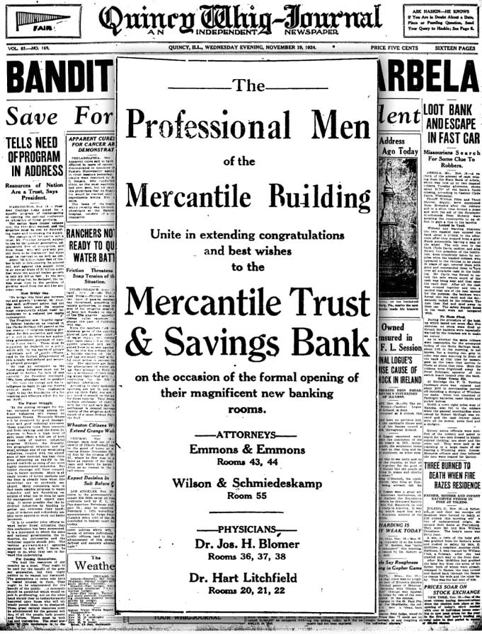 The Professional Men of the Mercantile Building