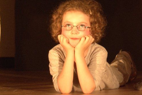 Lilli in der Aufführung 