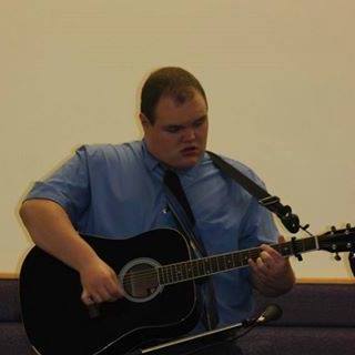 Ben playing guitar