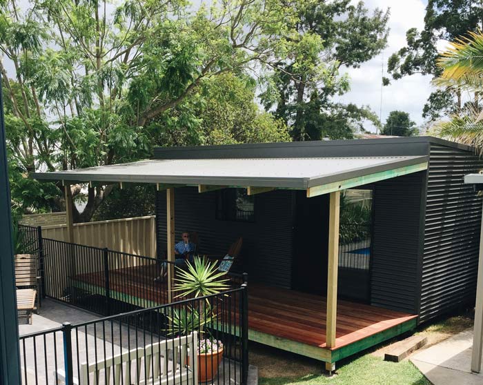 green granny flat