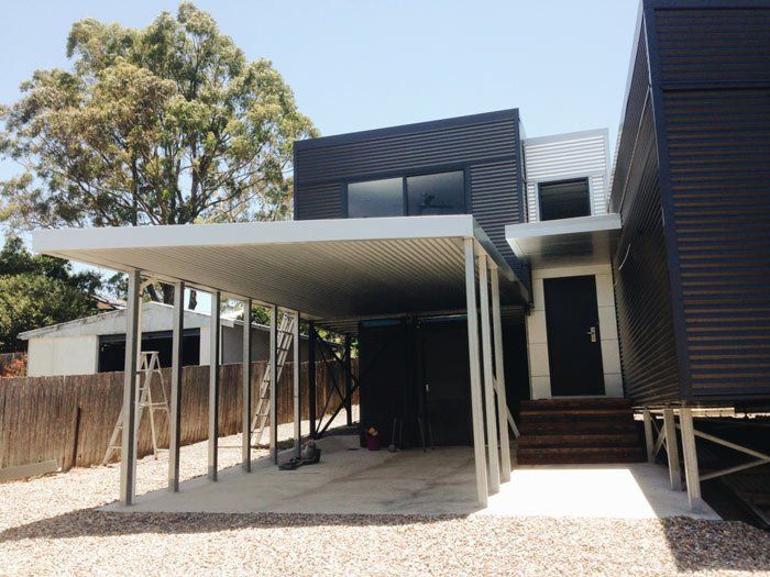 modern pod house