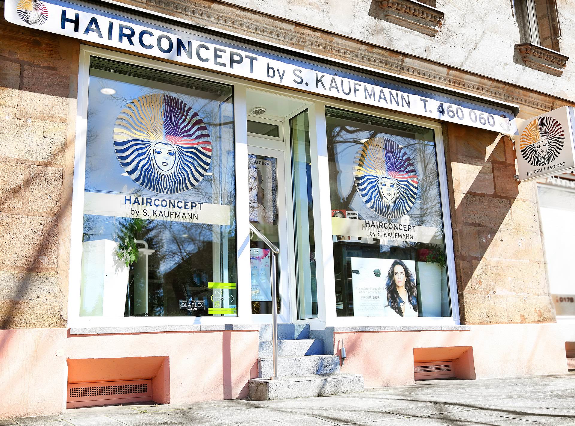 Friseursalon Hairconcept Kaufmann Außenansicht