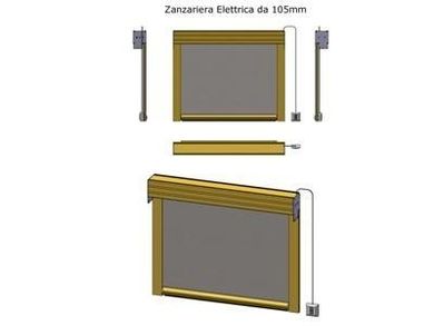 Zanzariera elettrica da 105