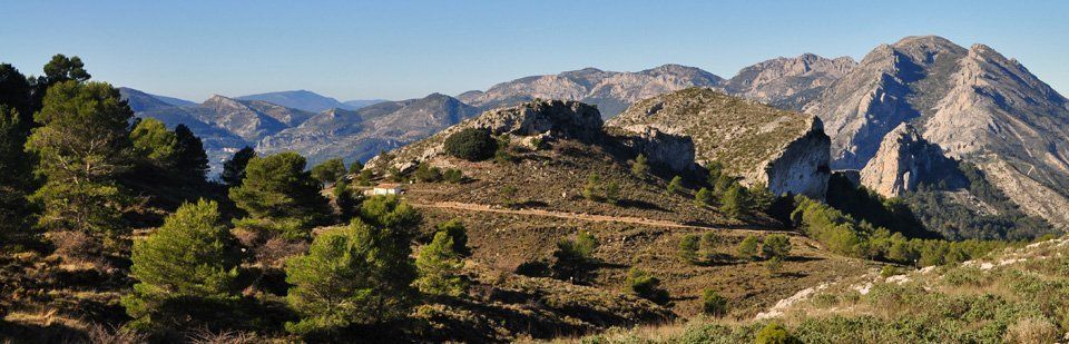 High valleys in the Sierra Aixorta