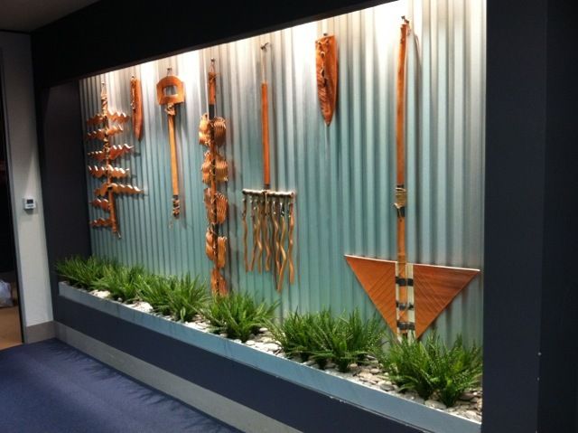 Indoor plants at mall